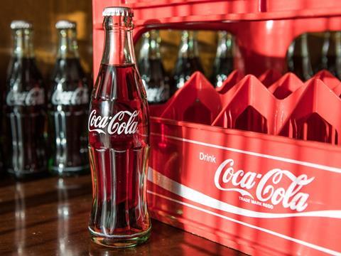 refillable glass bottle